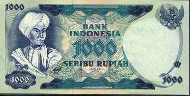 Uang bergambar Pangeran Diponegoro