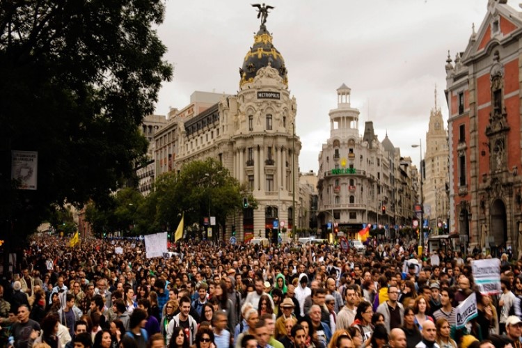 Politik dan Demonstrasi di Spanyol