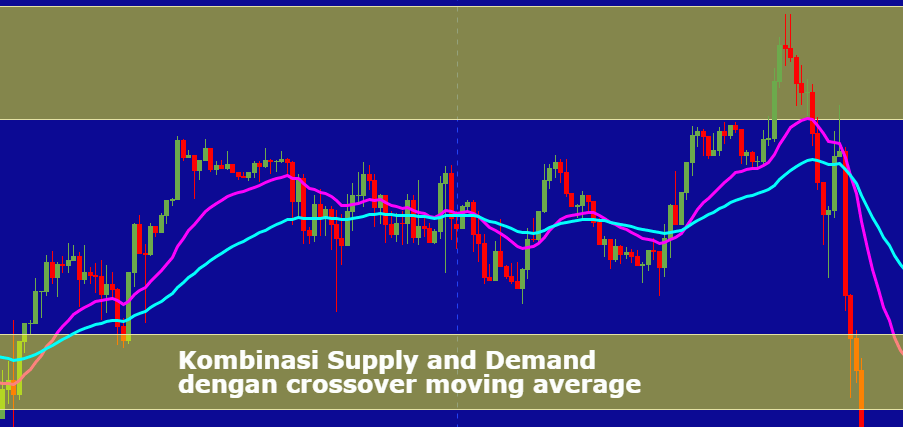 supply and demand dengan moving average