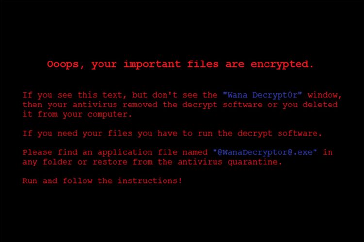 Kasus Serangan Virus Ransomware, WannaCry