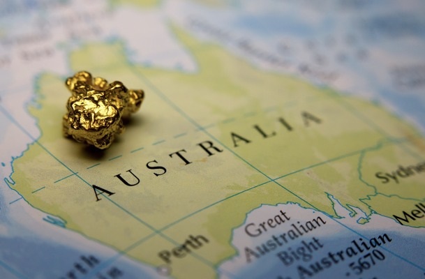 Australia sebagai Produsen Emas