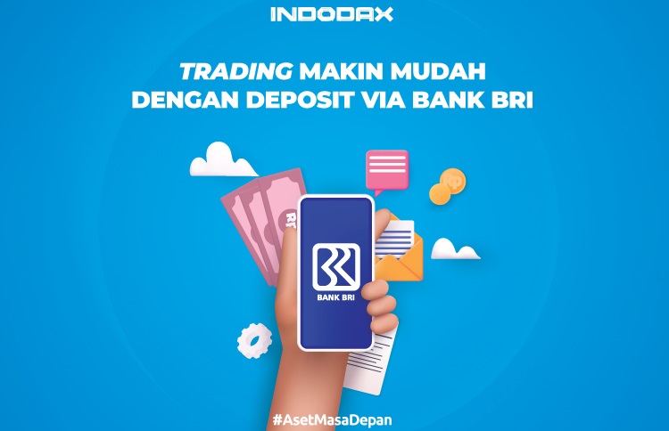 Cara deposit Indodax lewat BRI