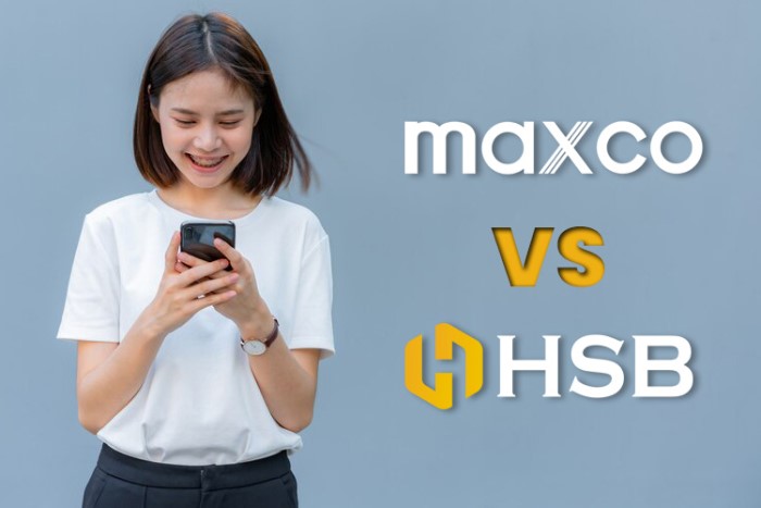 Aplikasi Trading Broker Maxco vs HSB