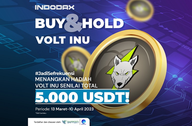 Beli Koin VOLT di Indodax Berhadiah Airdrop Ribuan Dolar