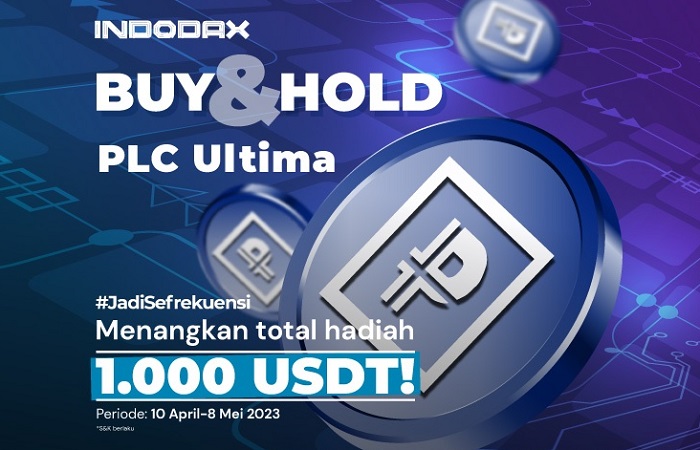 Promo Buy & Hold PLC Ultima, Menangkan 1000 USDT Dari Indodax